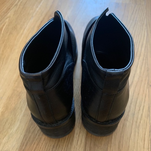 COS black elastic strap ankle boots size 40 - Picture 3 of 6